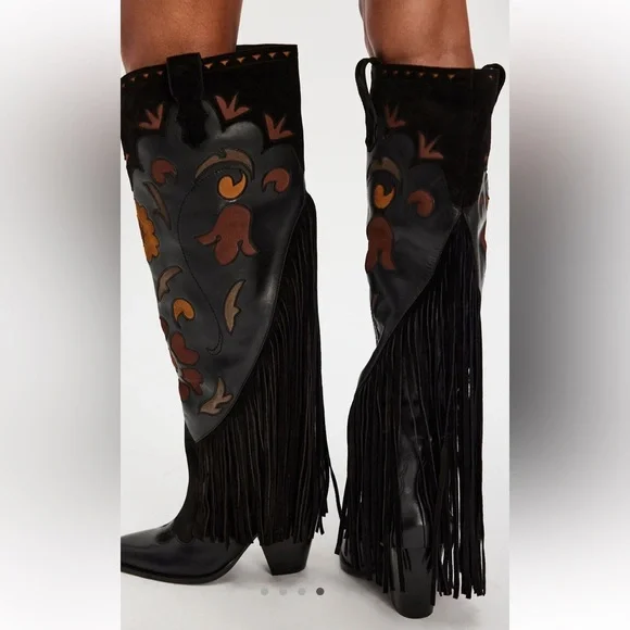 SPELL Sannah Fringe Boots - Picture 4 of 11